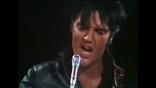 Elvis Presley - Blue Suede Shoes at live 1968 (Improved audio)