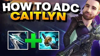 How to Dominate Lane Phase with Caitlyn - Caitlyn ADC Gameplay