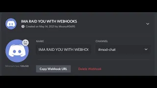 HOW TO RAID A DISCORD SERVER WITH A WEBHOOK!