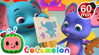 Opposites Friend Song 🎨 | 🌈 CoComleon Sing Along Songs 🌈 | Preschool Learning | Moonbug Tiny TV