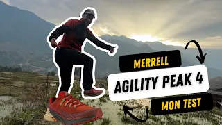 MERRELL AGILITY PEAK 4 : Mon test complet !