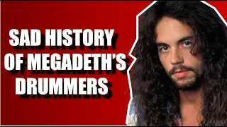 The SAD HISTORY of Megadeth's DRUMMERS (Nick Menza, Gar Samuelson, Lee Rauch)