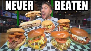 TEXAS SIZED "DALLAS COWBOYS" BURGER CHALLENGE THAT NOBODY HAS EATEN! Joel Hansen