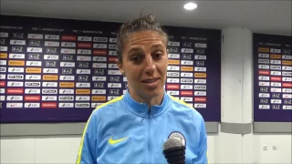 20170513 SSE Women FA Cup Final 2017   Interview with Carli Lloyd   Manchester City