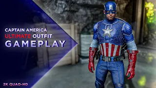 Marvel's Avengers - Gameplay Captain America "ULTIMATE Outfit" [PC 1440p 60FPS] (No Commentary)