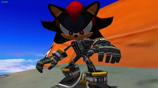 [Dual TAS] Sonic vs Shadow Downtown Race - Sonic Adventure 2: Battle