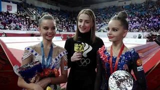 ZASPORT TV. Арина и Дина Аверины на Гра-при Москва-2019