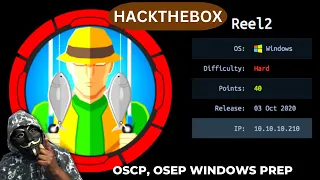 Hackthebox Reel2 Walkthrough | OSCP, OSEP LIKE Constrained Powershell ESCAPE