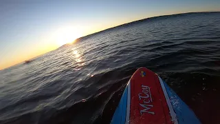 Surf POV Reef X Adrian on a nice wave, hard out here on a knee board..