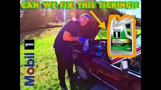 Can MOBIL 1 Oil Change Fix Ticking Engine On BMW E30???