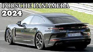 2024 Porsche Panamera: First look - Exterior & interior detail With Camouflaged Headlights | Release