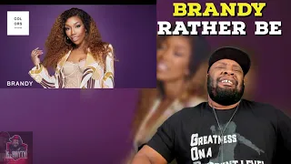 SHE MAKES IT SEEM TOO EASY!! Brandy - Rather Be | A COLORS SHOW (Reaction)