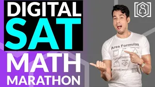 Digital SAT Math MARATHON! Join Huzefa as he covers EVERYTHING on the math portion of the SAT!