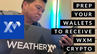 Prep Your Wallets to Receive WXM Crypto from WeatherXM