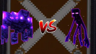 Mutant Enderman Vs. Ender Golem | 1.16.5 Minecraft (Mob Battle)