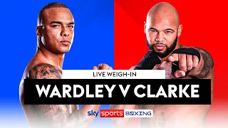 FABIO WARDLEY VS FRAZER CLARKE! ⚖️ | Live Weigh-In