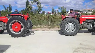 Massey Ferguson 165 vs Massey Ferguson 188 traktör çekişmesi traktör çekişmelerinin hileleri