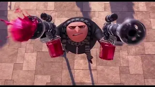 Despicable Me 2 - Evil Minions Attacks Scene Reversed