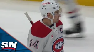 Canadiens' Nick Suzuki Buries Two Goals In 57 Seconds To Open Scoring vs. Capitals
