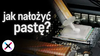 ROBISZ TO ŹLE? 😲 | Jak nałożyć pastę termoprzewodzącą? Testujemy 8 metod i temperatury