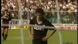 Roberto Baggio (Juventus) - 23/09/1990 - Cesena 1x1 Juventus - 1 gol