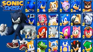 Sonic Dash - Werehog Unlocked and Fully Upgraded - All 50 Characters Unlocked