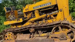 I bought a John Deere 1010 dozer