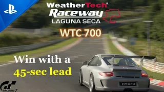 Laguna Seca Race track - Find your Best Tuning - WTC 700pp - 45 second Lead #4k #granturismo7 #gt7