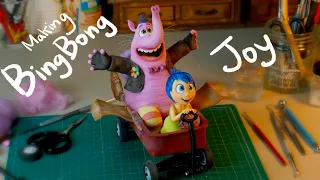 How to make Inside out diorama with clay
