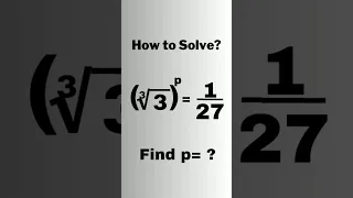 A Nice Cube Root Problem • p=? #shorts #olympiad #mathematics #maths #matholympiad #tips #cuberoot