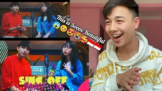 (VVUP Kim KimberleySings VS @RZDarmawangsa Sing Off Battle) | Jason Derulo - Savage Love  | REACTION