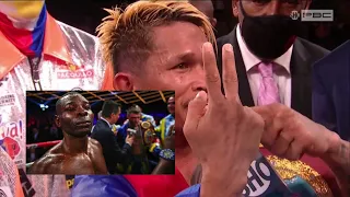 Casimero vs Rigondeaux Post Interview