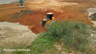 Unbelievable , New Project Processing Dozer Open Forest Road Excellent Dozer Pushing Making New Road