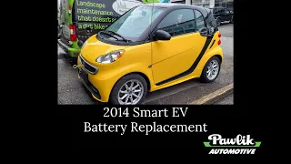 2014 Smart EV, Battery Replacement