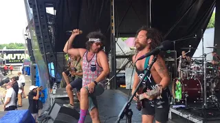 Nekrogoblikon - No One Survives Live Side Stage @ Warped Tour Mansfield, MA 7/27/18