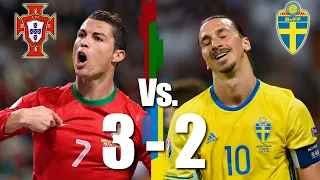 Portugal vs Sweden 3 2 FIFA World Cup Qualification 2014 Full Highlights HD