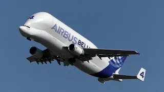 Airbus Beluga A300-600ST Action at Toulouse-Blagnac Airport