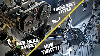 Fiesta MK7 1.0 EcoBoost Engine Rebuild | Part 5 | HEAD GASKET | TIMING BELT | CRANK PULLEY