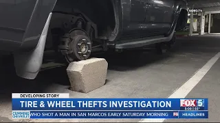 These Toyota models targeted in wheel, tire thefts across county