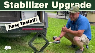 RV stabilizer upgrade | Replace jacks