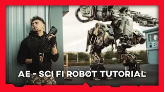 AFTER EFFECTS SCI FI ROBOT AND EXPLOSION TUTORIAL
