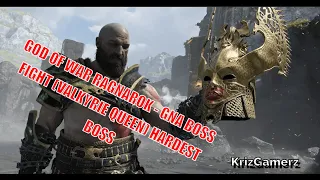 ||God of War Ragnarok||  ||GNA|| || Boss Fight|| || Valkyrie Queen || ||HARDEST BOSS|| #ragnarok