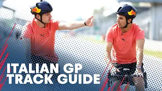 Italian Grand Prix Track Guide | Cycling Monza with Max And Checo