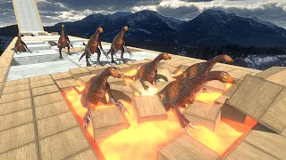 Surviving the Deadly Bridge Traps - Animal Revolt Battle Simulator