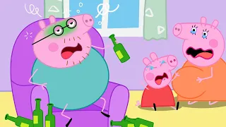 Poor Mummy Pig and Bad Daddy Pig | Peppa Pig Funny Animation