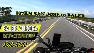 BALER, Aurora Moto Adventure from San Jose, Nueva Ecija via Pantabangan - Baler Road | Dominar 400UG
