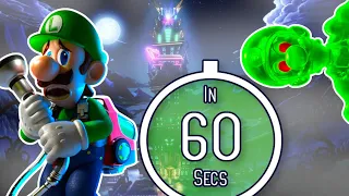 Luigi's Mansion 3 in 60 Seconds #Shorts