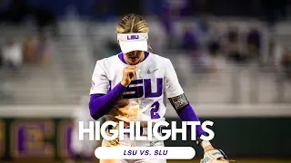 LSU Softball Wins in Extra Innings vs. SLU | Highlights