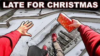 LATE for CHRISTMAS - Parkour POV Chase