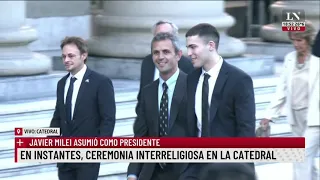 En instantes, ceremonia interreligiosa en la catedral